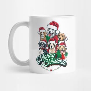 Merry Christmas Dogs! Mug